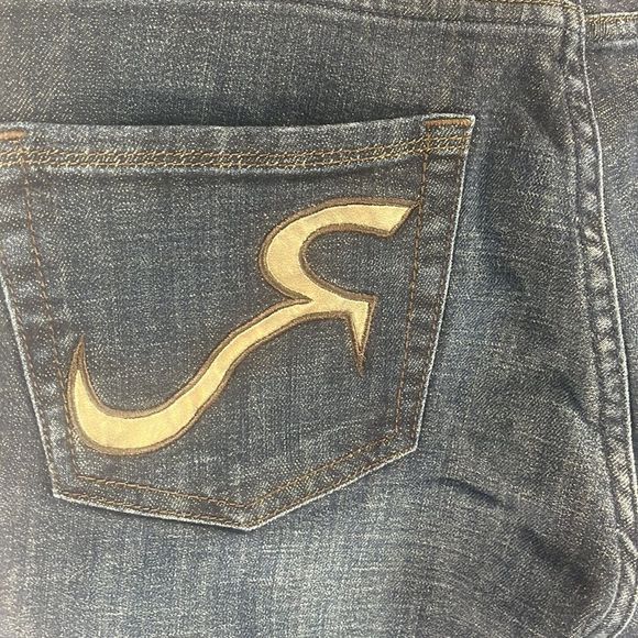 Rock & Republic Dark Wash Flared Jeans - Picture 7 of 8